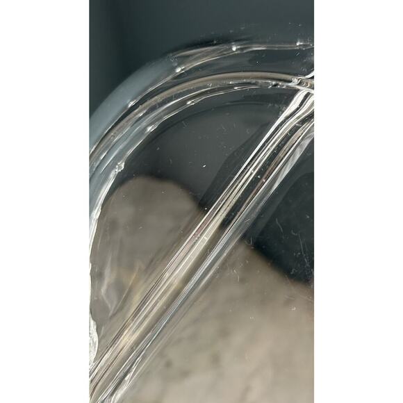 Fostoria Vintage Century Dish 3 Part Divided Handles Glass Serving Relish Nuts - Picture 11 of 13